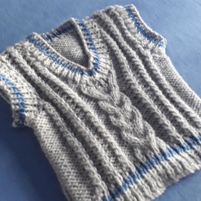 Boy's Sleeveless Sweater