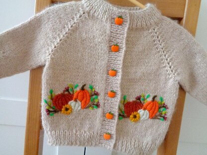 Pumpkin Cardigan