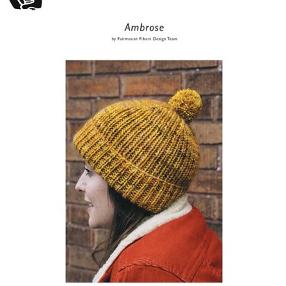 Hat Ambrose in Manos del Uruguay Cabrito & Alegria Grande - F114 - Downloadable PDF