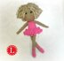 Loom Knit Ballerina Doll