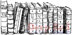 Deep Red Stamps Deep Red Cling Stamp 3.2"X1.5" - Old Books Border