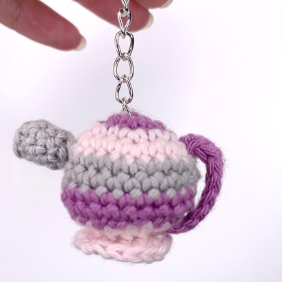 Tiny Teapot Keychain