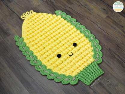 Corny The Cob Corn Rug