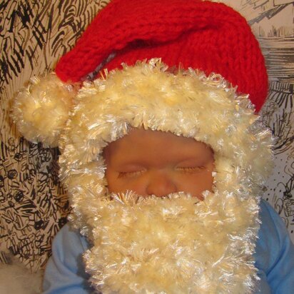 Baby Bearded Santa Superfast Hat