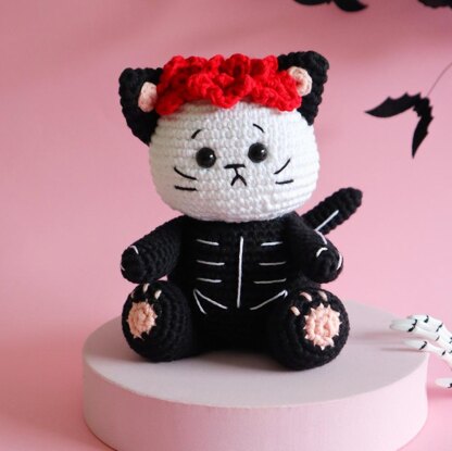 Kuro the Skeleton Cat