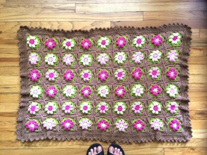 Garden Party Baby Blanket