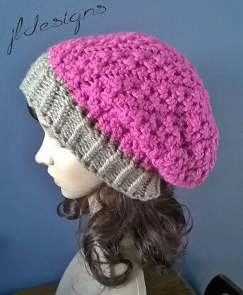 Vertical Vines Slouch Hat