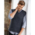 Lana Grossa 19 Men's Vest in Cool Wool Mélange PDF