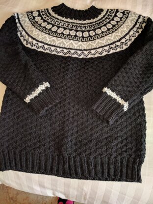 Ladies fairisle sweater