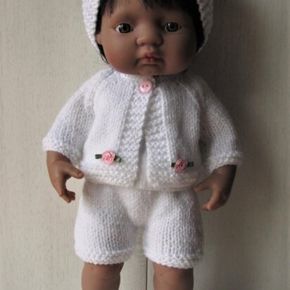 Miniland Doll Cardigan Set