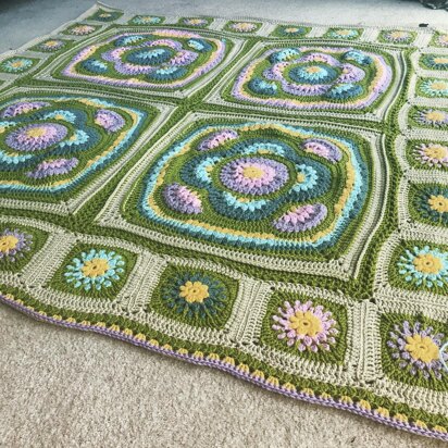 Spring Garden Blanket