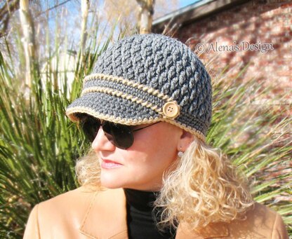 Two-Button Visor Hat (Child - Adult)