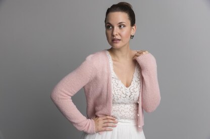 Cardigan with knots for brides