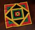C2C CROCHET PATTERN Kaleidoscope Rasta Blanket Black Yellow Red Green Afghan