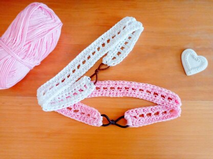 Crochet Pink Headband/Hairband Pattern