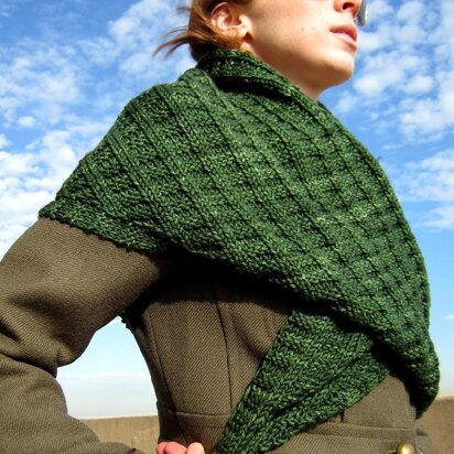 Integral Shawlette and Shawl