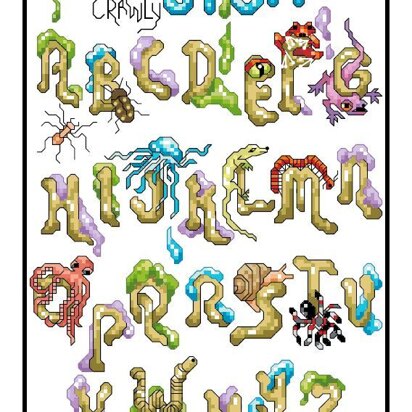 Creepy Crawly Alphabet - PDF