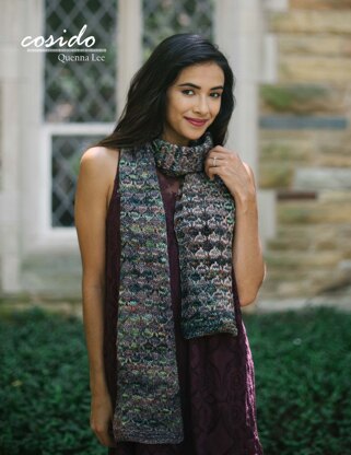 Cosido Scarf in Malabrigo Rios - Downloadable PDF