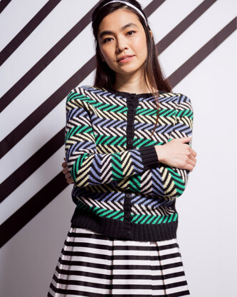 MillaMia Blaze Fair Isle Cardigan PDF