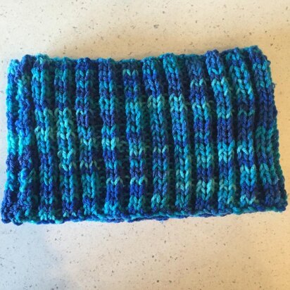 Shades of Blue Infinity Cowl