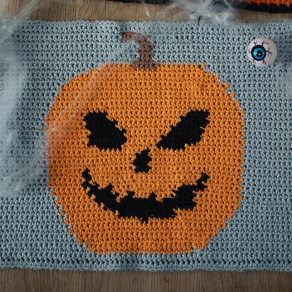 Halloween Pumpkin placemat