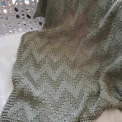 Zig zag blanket