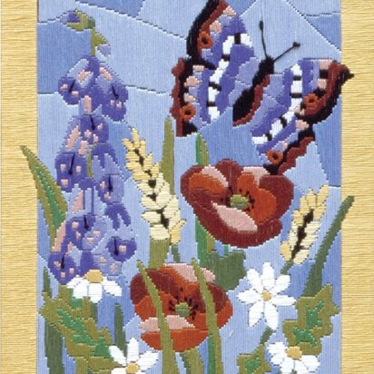 Anchor Stained Glass Butterfly Longstitch Kit