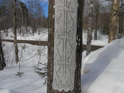 The Cross of Christ Lace Scarf