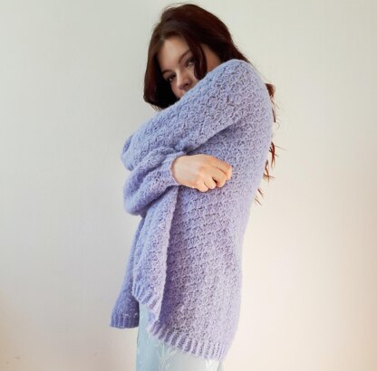 Lilac cardi