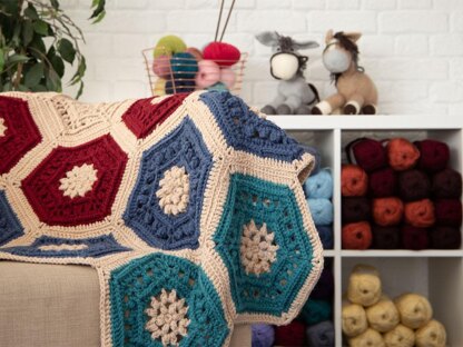 Hexagon Garden Blanket