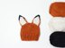 Fox Ears Winter Hat Baby Children Chunky