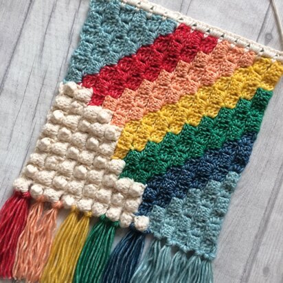 C2C Rainbow Wall Hanging