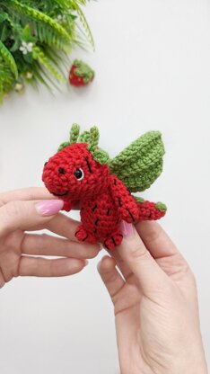 Crochet dragon pattern, amigurumi baby dragon crochet pattern