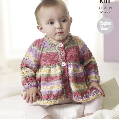 Jacket & Blanket in King Cole Splash DK - 4658 - Downloadable PDF