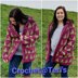 Christmas Tree Mosaic Duffel Coat