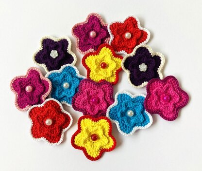 Flower applique I by HueLaVive