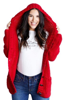 Lazy Day Chic Sweater in Red Heart Chic Sheep - LW5906 - Downloadable PDF