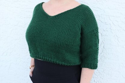 Iris Cropped Sweater