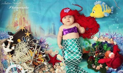 Princess Ariel Wig