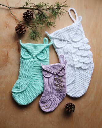 Athena Owl Stocking