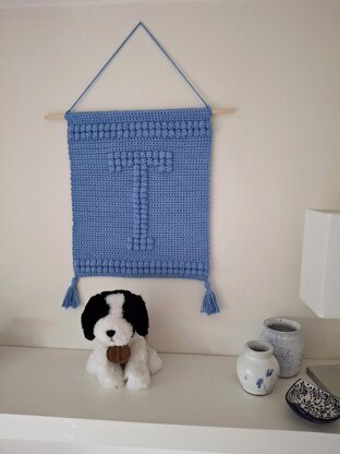 Letter T Wallhanging
