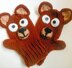 Teddy Bear Mittens Knit