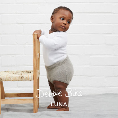 Orion Bloomers - Knitting Pattern For Babies in Debbie Bliss Luna