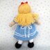 Alice in Wonderland - Knitted Doll
