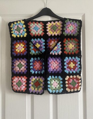 Granny Square Waist Coat