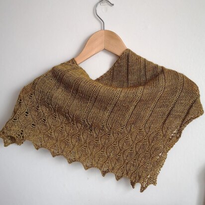 New Growth Shawl - knitting pattern
