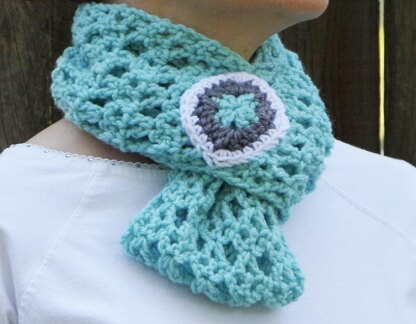 Diamond Lace Infinity Scarf for Girls and Ladies