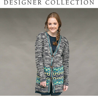 Warming Trend Cardigan in Rowan Pure Wool Superwash Worsted - D175 - Downloadable PDF