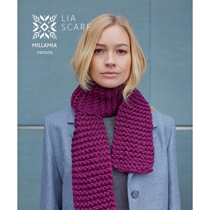 MillaMia Naturally Soft Super Chunky Lia Scarf 2 Ball Project Pack (Yarns Only)