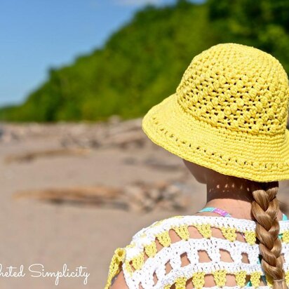 Lunette Sun Hat Crochet Pattern Baby Sun Hat Toddler Sun Hat Adult